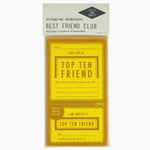 Tiny Top Ten Friend Notes - Set of 10