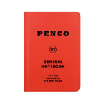 Small Graph Penco Notebook: Red (B7)