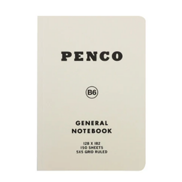 Graph Penco Notebook: White (B6)