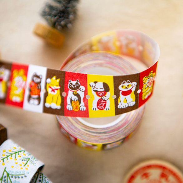 Little Lucky Friends Label Sticker Roll