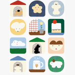 Kitta Sticker Booklet - Home