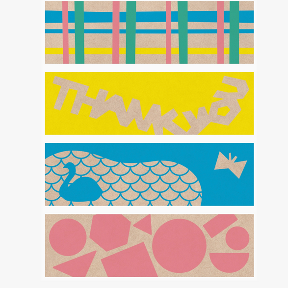 Kitta Tab Washi Stickers - Paper Crafts