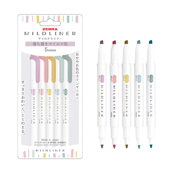 Mildliners (Set of 5) - 10 set options
