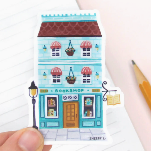 Bookshop Sticker