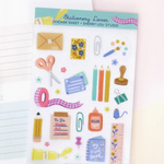 Stationery Lover Sticker Sheet