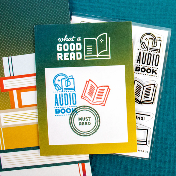 All The New Books Clear Stamp Set