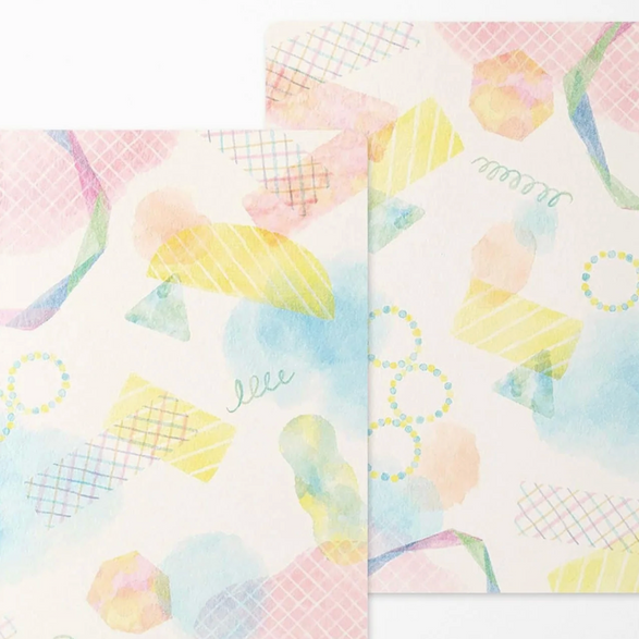 Dot Grid Yuru Log Notebook - Pastel