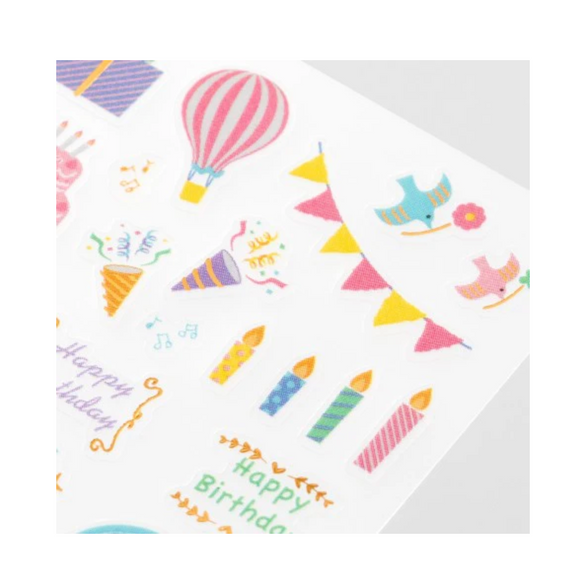 Birthday Midori Sticker Sheet