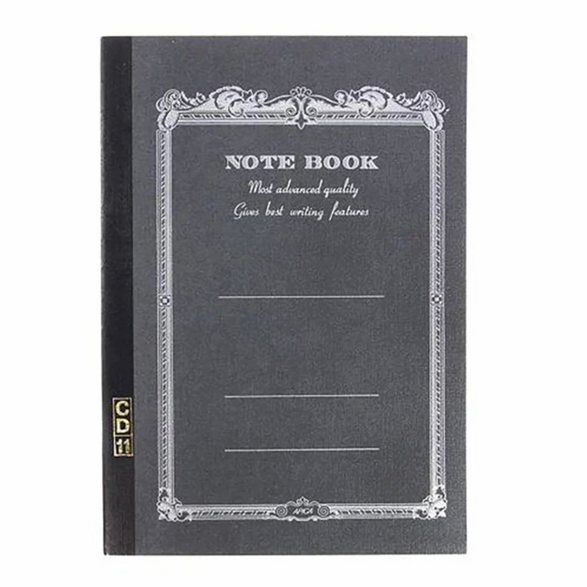 Black Apica Notebook - Lined (A5)