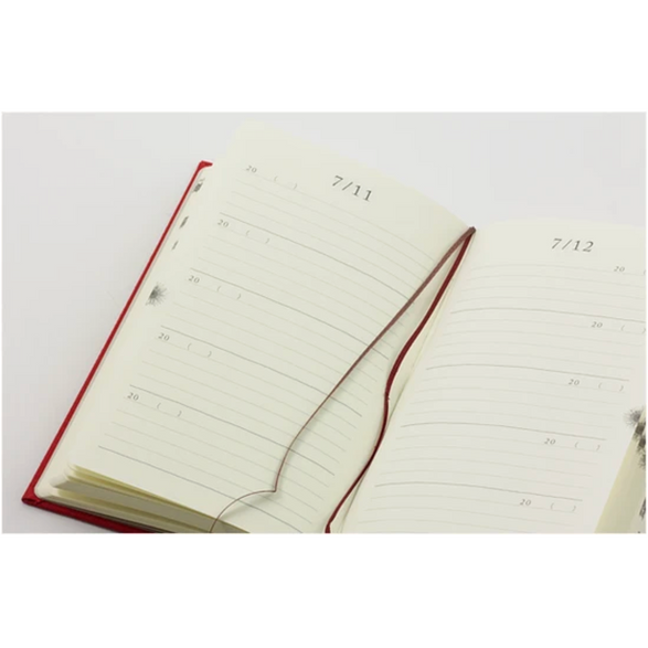 Midori Five Year Diary - Red