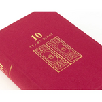 Midori Ten Year Diary - Red