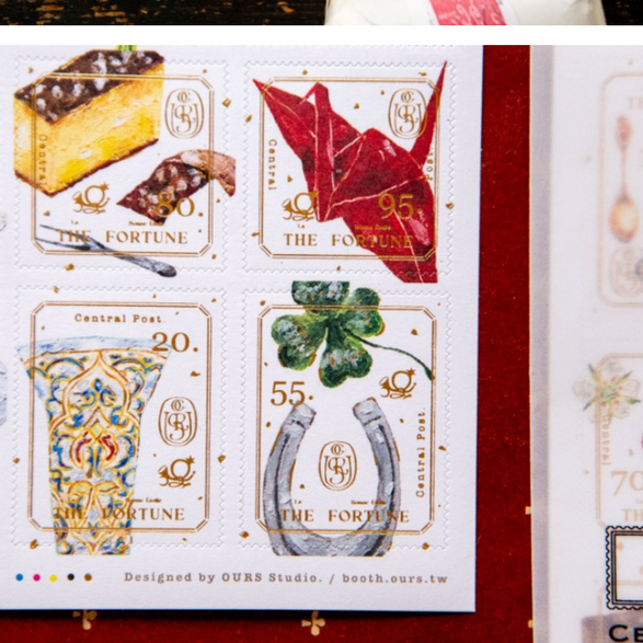 The Fortune Stamp Sticker Sheet