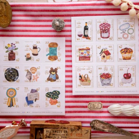 The Gift Stamp Sticker Sheet