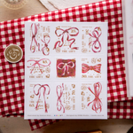 Ribbon Bow Sticker Sheet