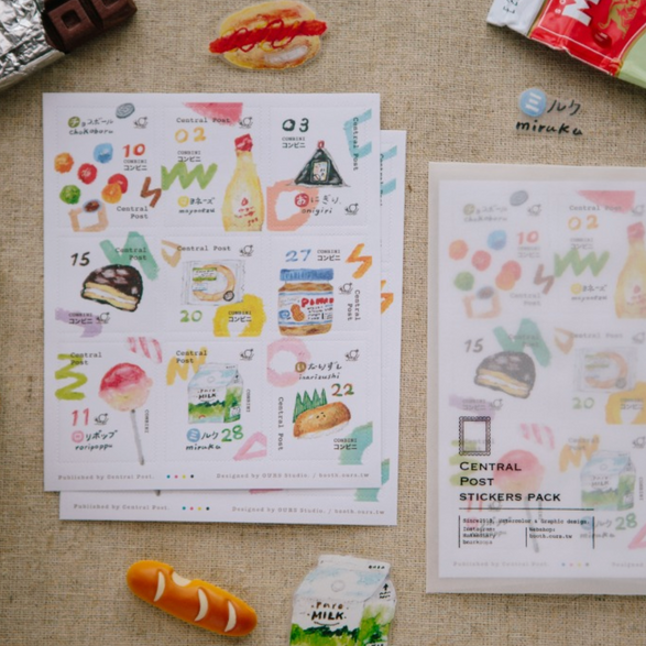 Convenience Store Sticker Sheet