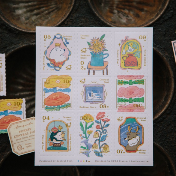 Bedtime Story Sticker Sheet