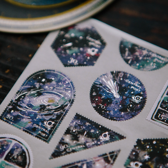 Colorful Night Sticker Sheet