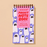 Lined Pocket Notebook: Ghosts