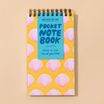 Lined Pocket Notebook: Sea Shells