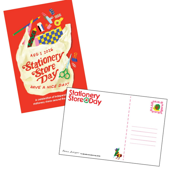 2026 Stationery Store Day Postcard 3