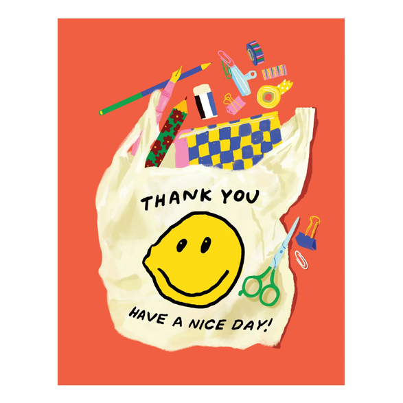 2026 Stationery Store Day Bag of Supplies Greeting Card