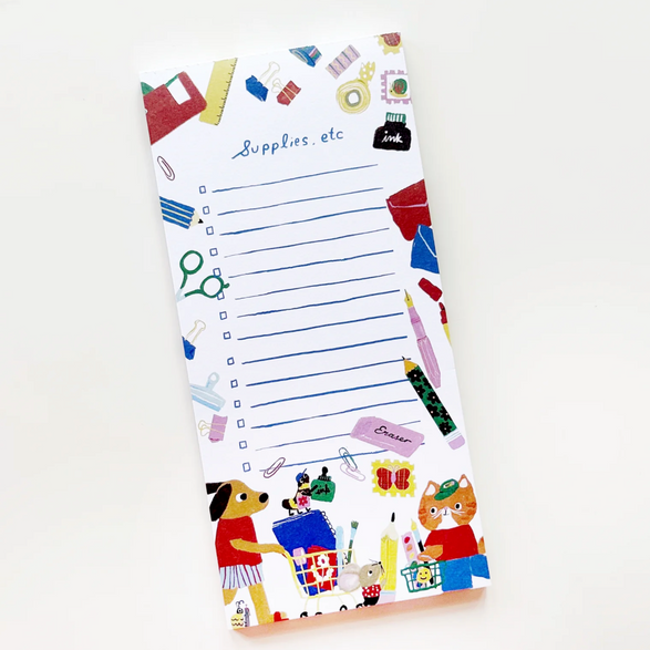 2026 Stationery Store Day Stocking Up Notepad