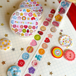 Favorite Buttons Washi Tape (15mm)