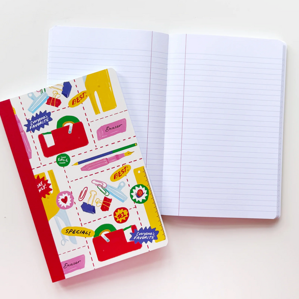 2026 Stationery Store Day Supply Catalog Lined Notebook