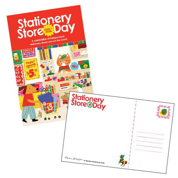 2026 Stationery Store Day Postcard 1
