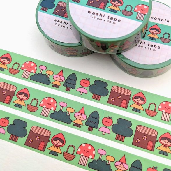 Forest Friends Washi Tape (15mm)