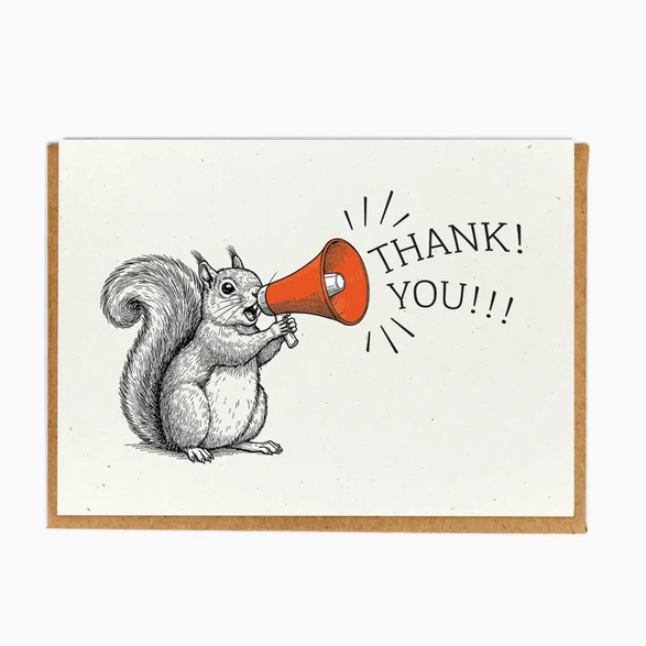 Squirrel Thank You
