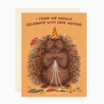 Porcupine Birthday Cake