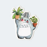 Plants Totoro Sticker