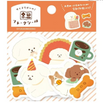 Red Dog Sticker Flake Set