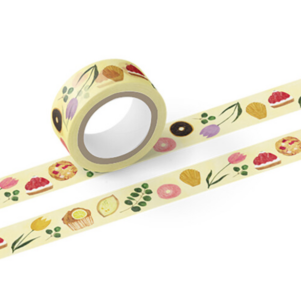 Flowers + Sweets Washi Tape (15mm)