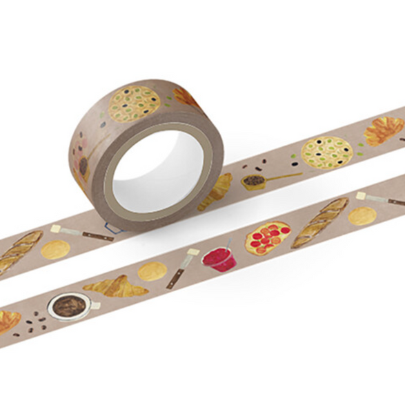Coffee + Breads Washi Tape (15mm)