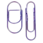 Purple Pen Holder Clips