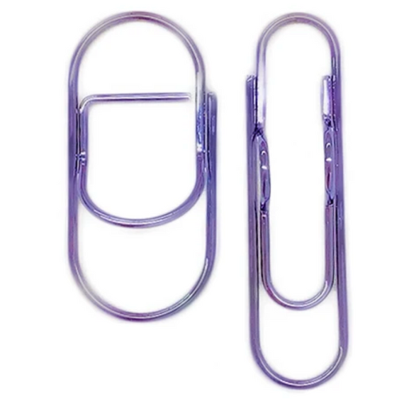 Purple Pen Holder Clips