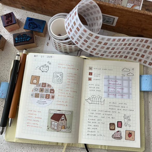 Patchwork Sticker Roll