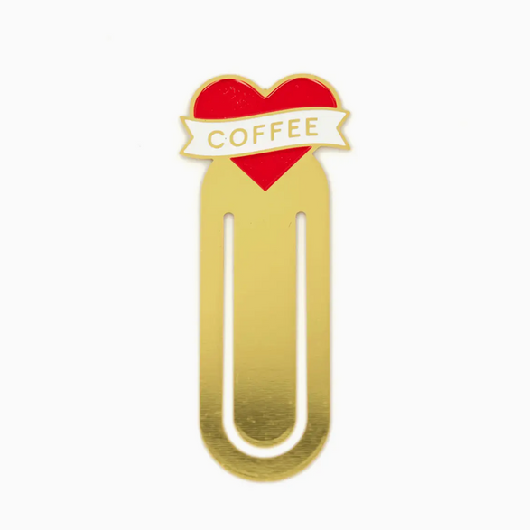 Heart Coffee Bookmark