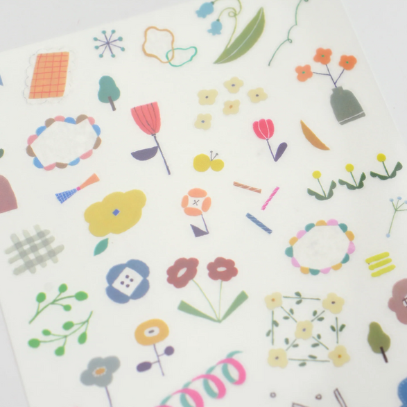 Midori Transfer Sticker Sheet - Scandinavian