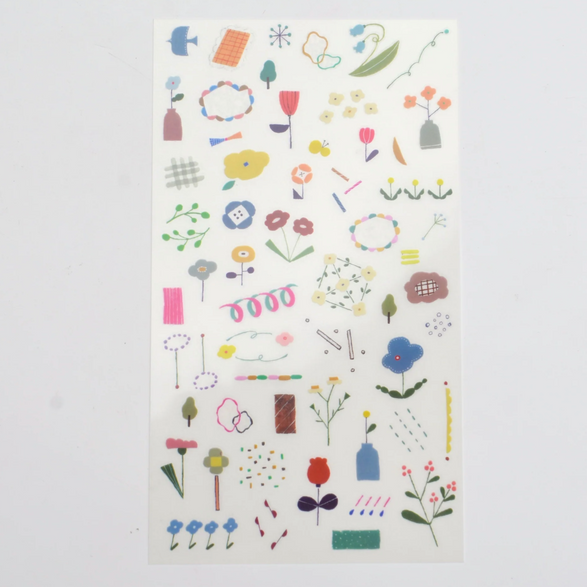 Midori Transfer Sticker Sheet - Scandinavian