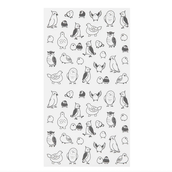 Birds Midori Sticker Sheet