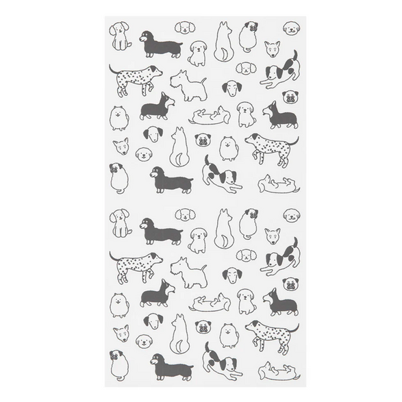 Dogs Midori Sticker Sheet