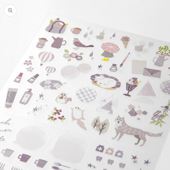 Lavender Midori Sticker Sheet