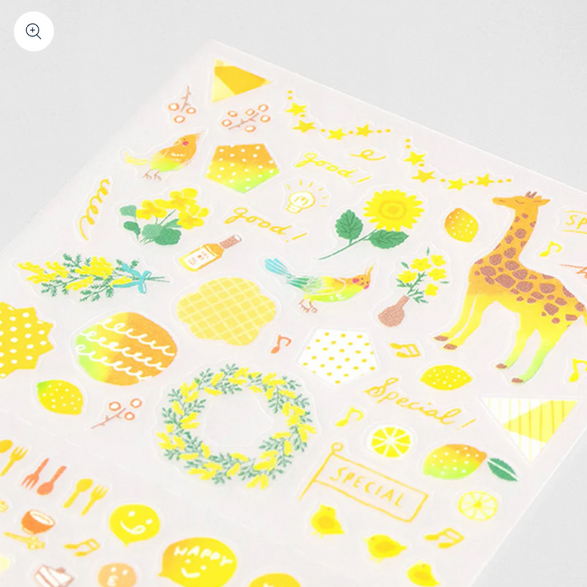 Yellow Midori Sticker Sheet