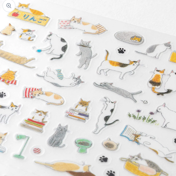 Cat Midori Sticker Sheet