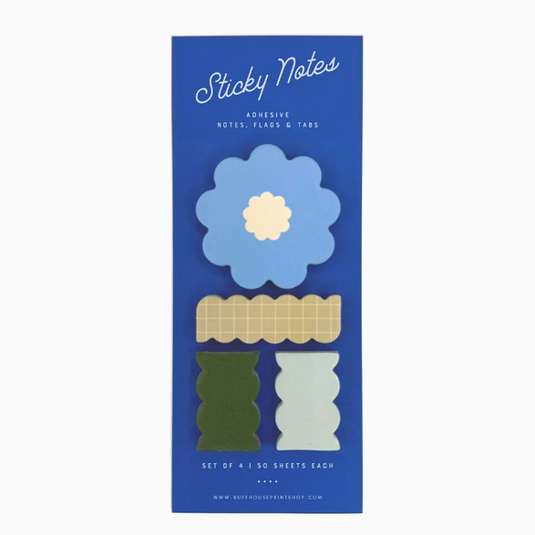 Flower Sticky Notes Set