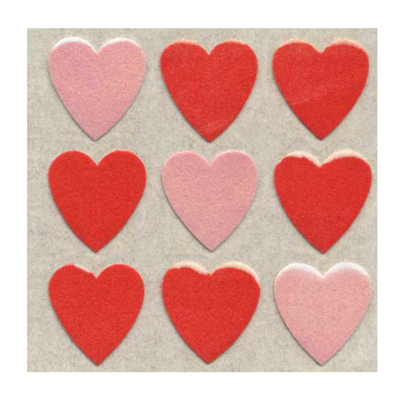 Mini Hearts: Sticker Tear Off Sheet (1)