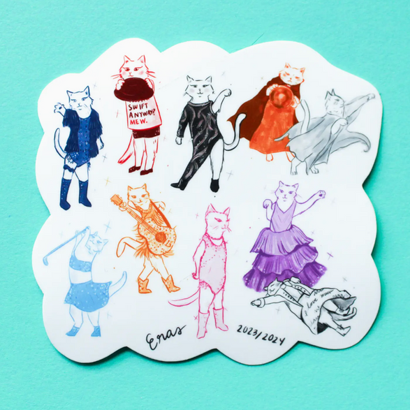 Musical Cats Sticker